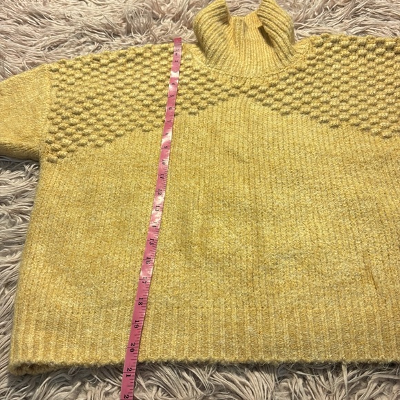 NWT Free People Bradley Pullover Sweater in Camel Heather - Picture 13 of 13